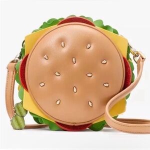 Kate Spade NWT 3D Hamburger Crossbody - Sold Out Novelty Bag